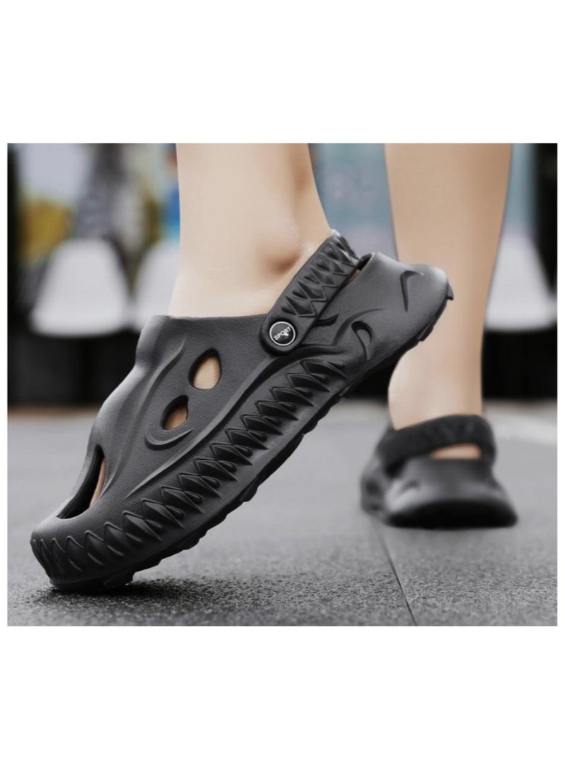 Wear Non Slip Lightweight Perforated Shoes For External Wear