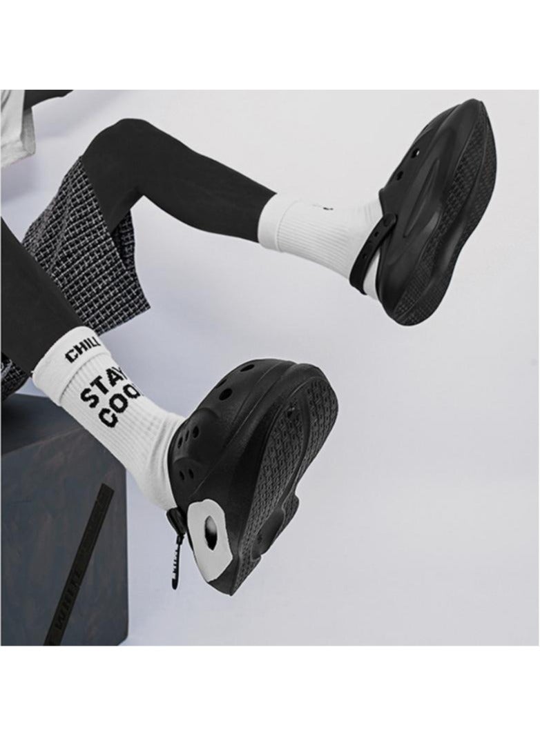 Wear Non Slip Lightweight Perforated Shoes For External Wear