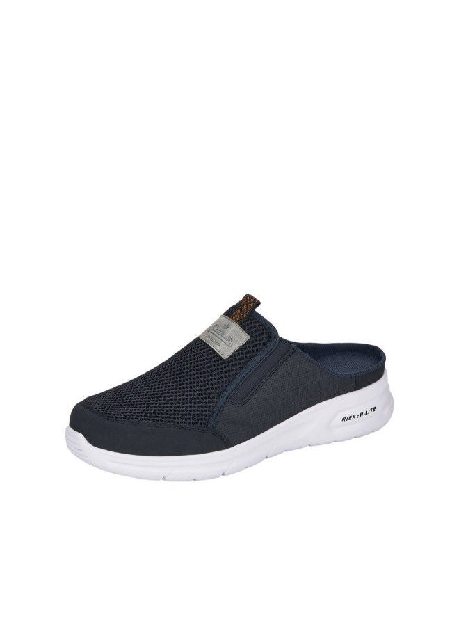 Rieker Mens Casual Clogs B7390-14 Namur Navy 116-1137