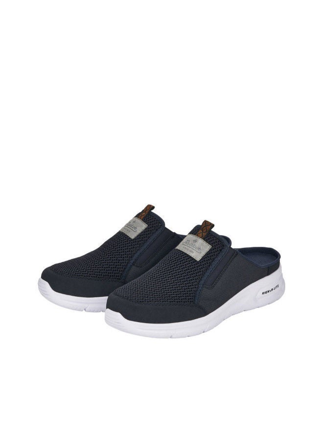 Rieker Mens Casual Clogs B7390-14 Namur Navy 116-1137