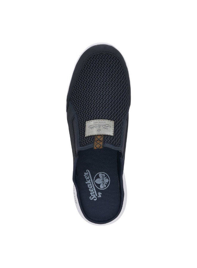 Rieker Mens Casual Clogs B7390-14 Namur Navy 116-1137