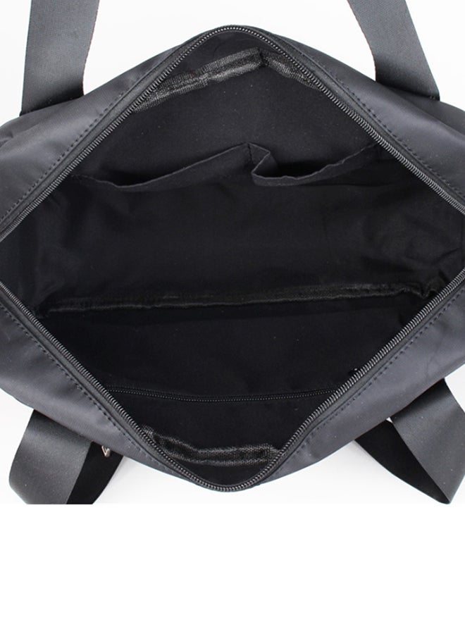 Portable Business Travel Messenger Bag Black