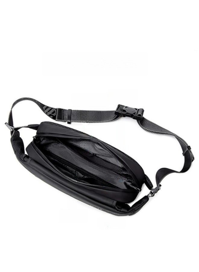 Men's Trendy Chest Bags, Boys' Large-capacity Waterproof Crossbody Bag Belt Bag, Sports Cycling and Hiking Handbag Carrying Bag for College Students and Teenagers