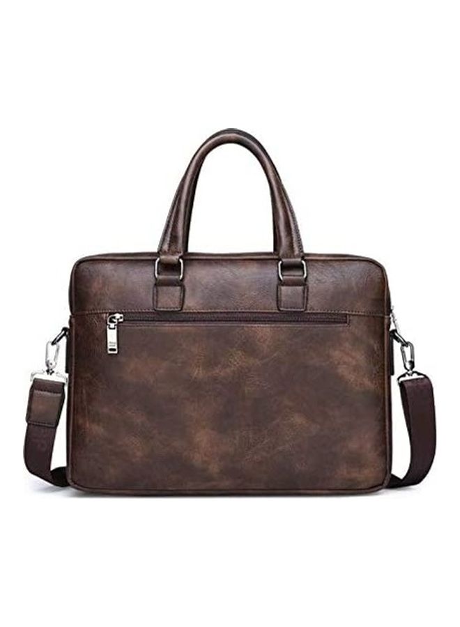 Functional Shoulder Bag Brown