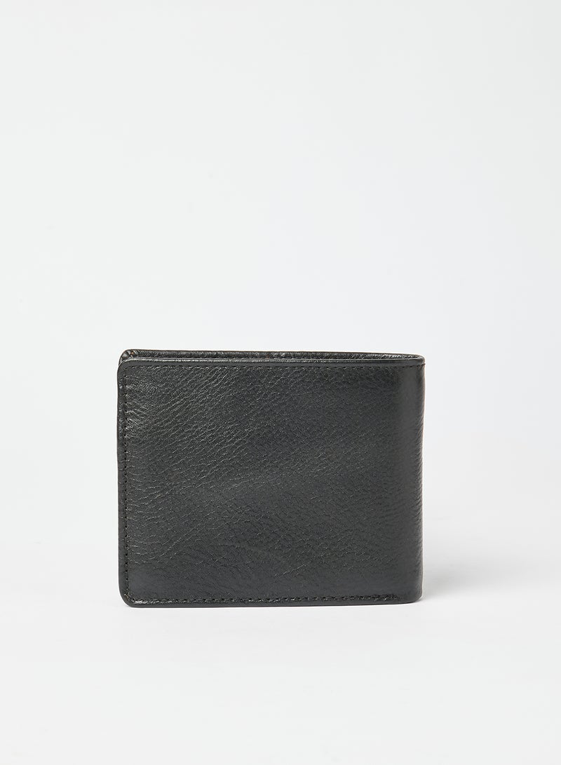 Bi-Fold Leather Wallet Black