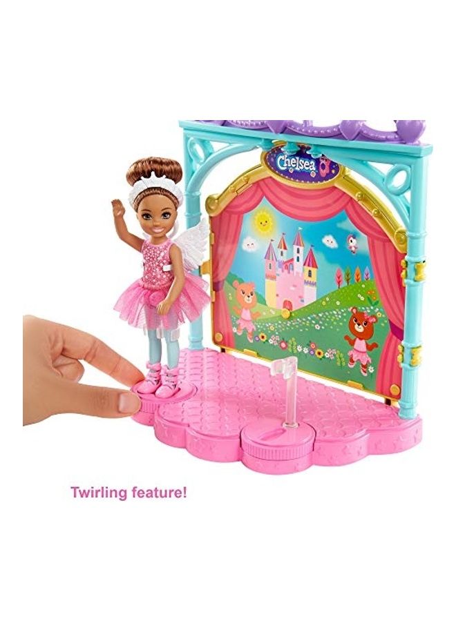 Club Chelsea Doll And Ballet Playset 3x13inch