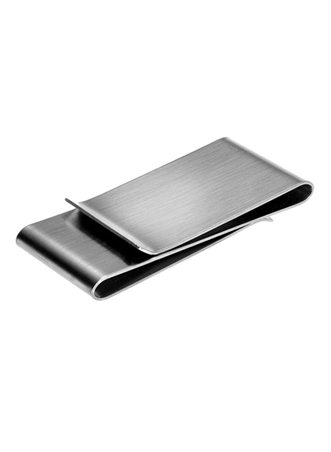 Stainless Steel Money Clip Silver