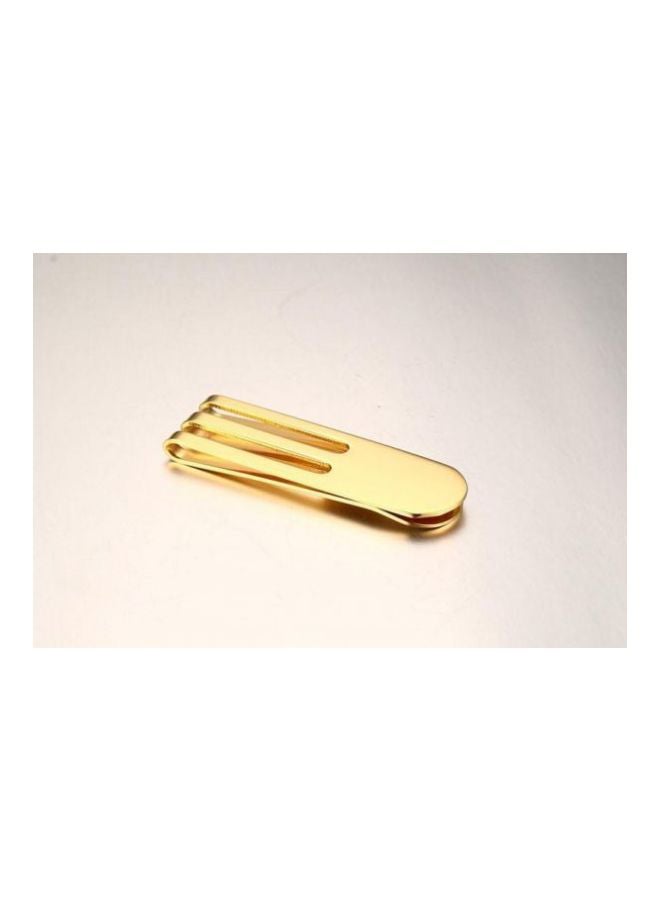 Money Clip Credit Card Holder Gold