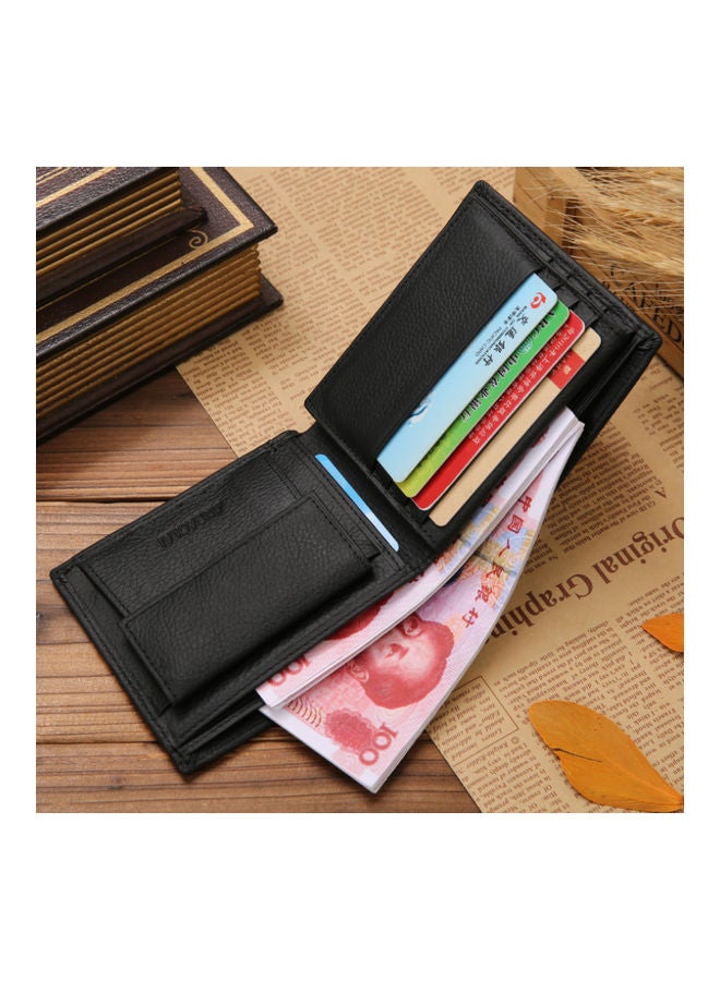 Leather Wallet Black