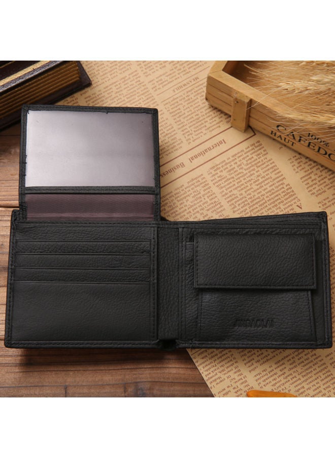 Leather Wallet Black