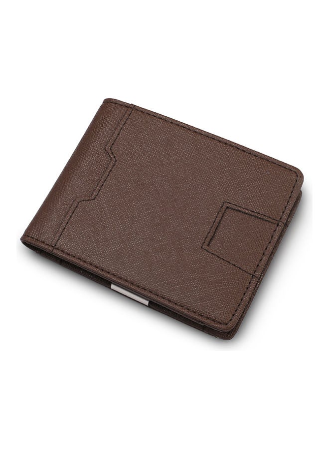 Anti Magnetic Leather Wallet Coffee