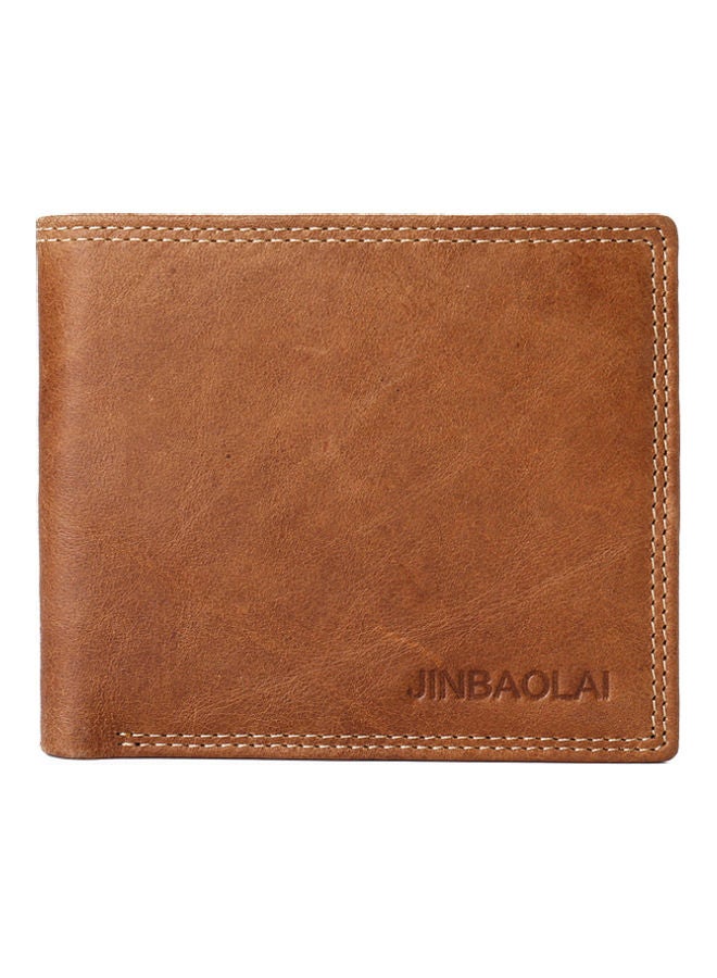 Leather Wallet Brown