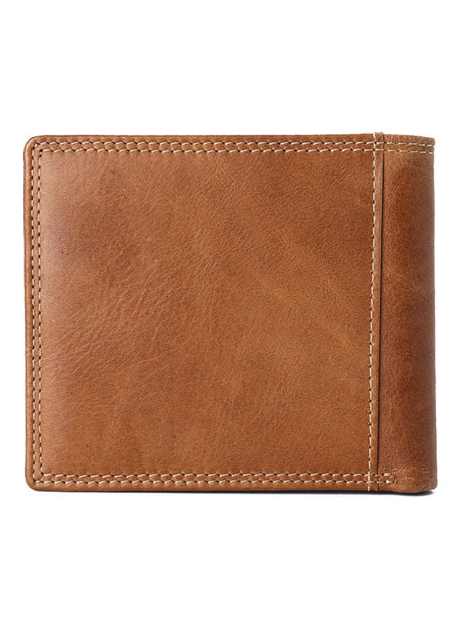 Leather Wallet Brown