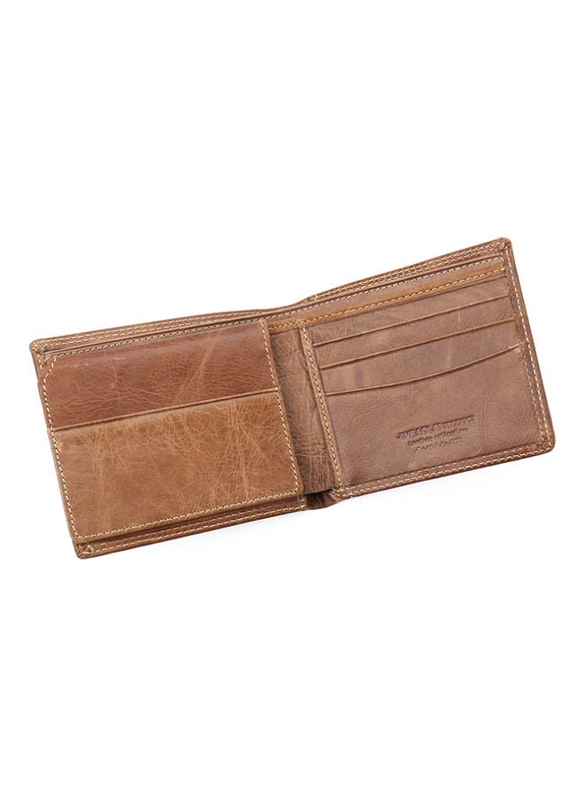 Leather Wallet Brown