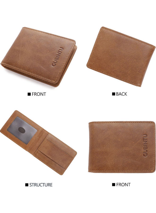 Leather Wallet Coffee