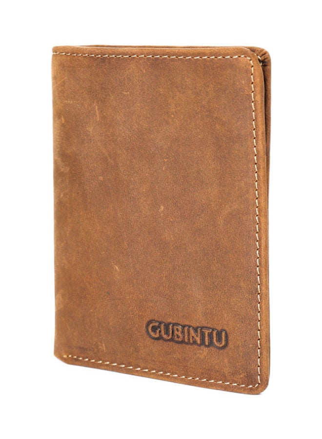 Leather Wallet Brown