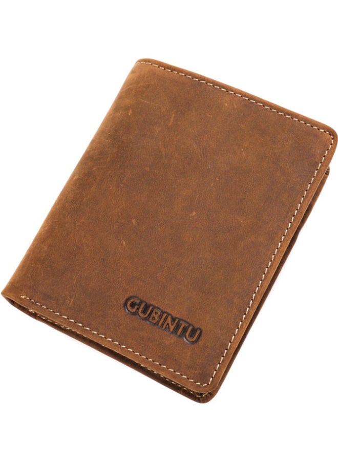 Leather Wallet Brown