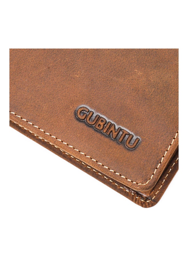 Leather Wallet Brown