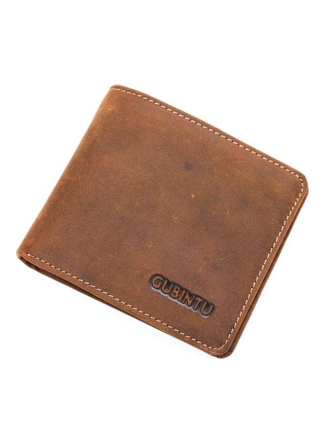 Leather Wallet Brown