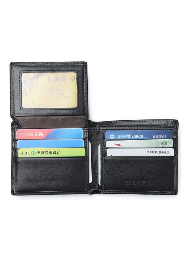 Leather Wallet Black