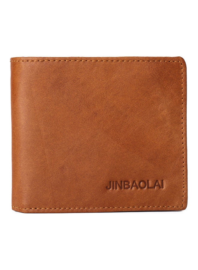 Leather Wallet Brown