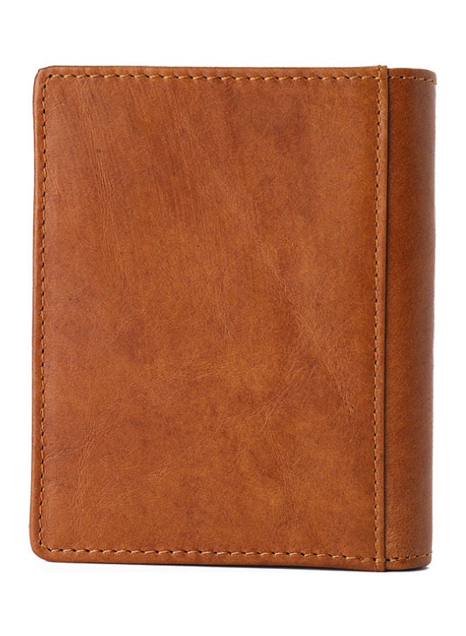 Leather Wallet Brown