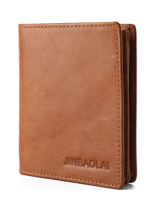 Leather Wallet Brown