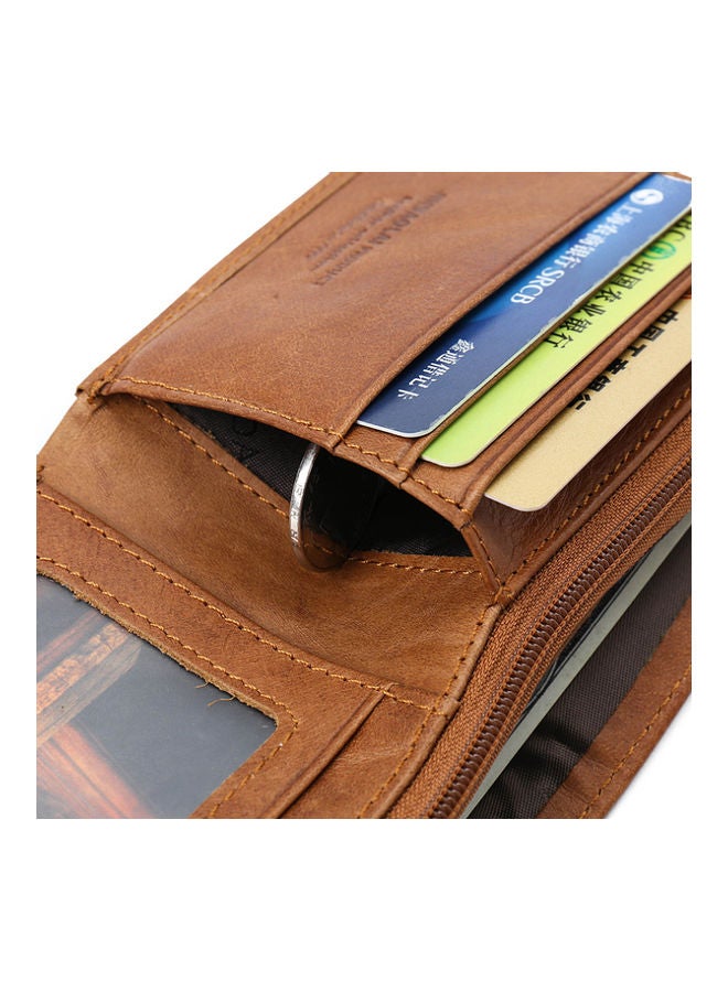 Leather Wallet Brown