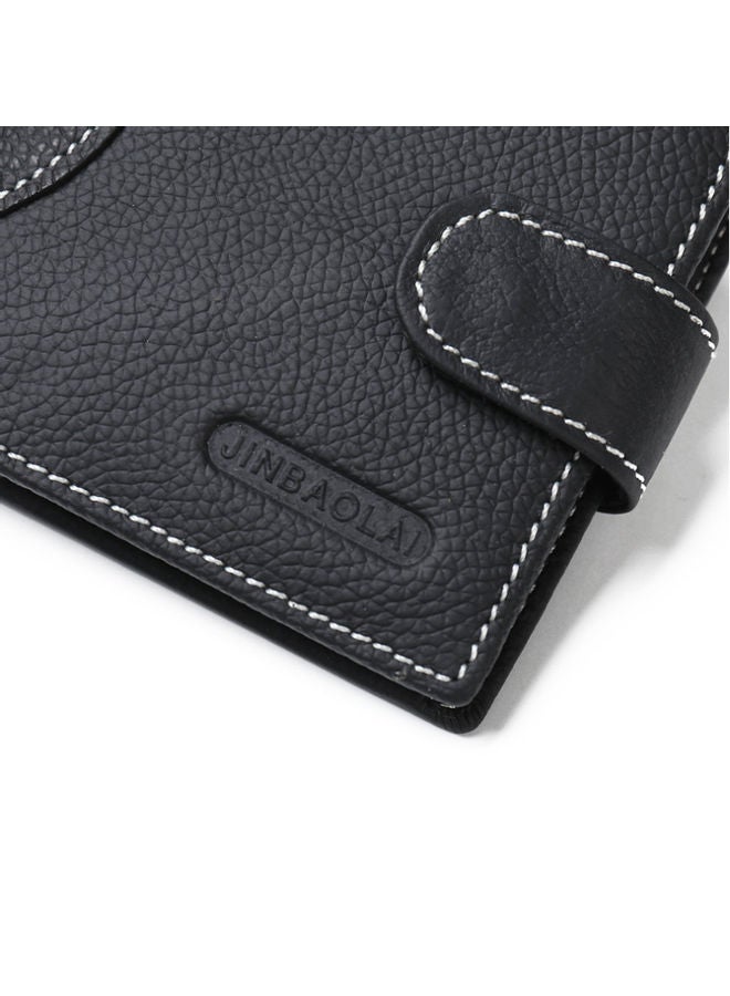 Leather Wallet Black