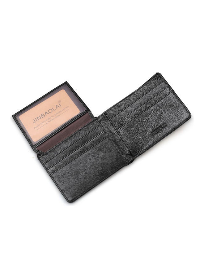 Leather Wallet Black