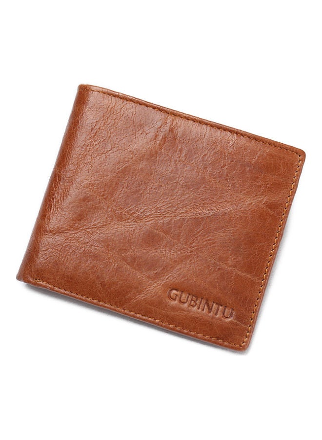 Leather Wallet Light Coffee