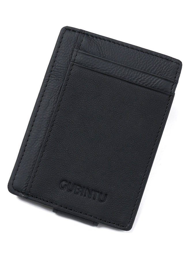 Leather Wallet Black