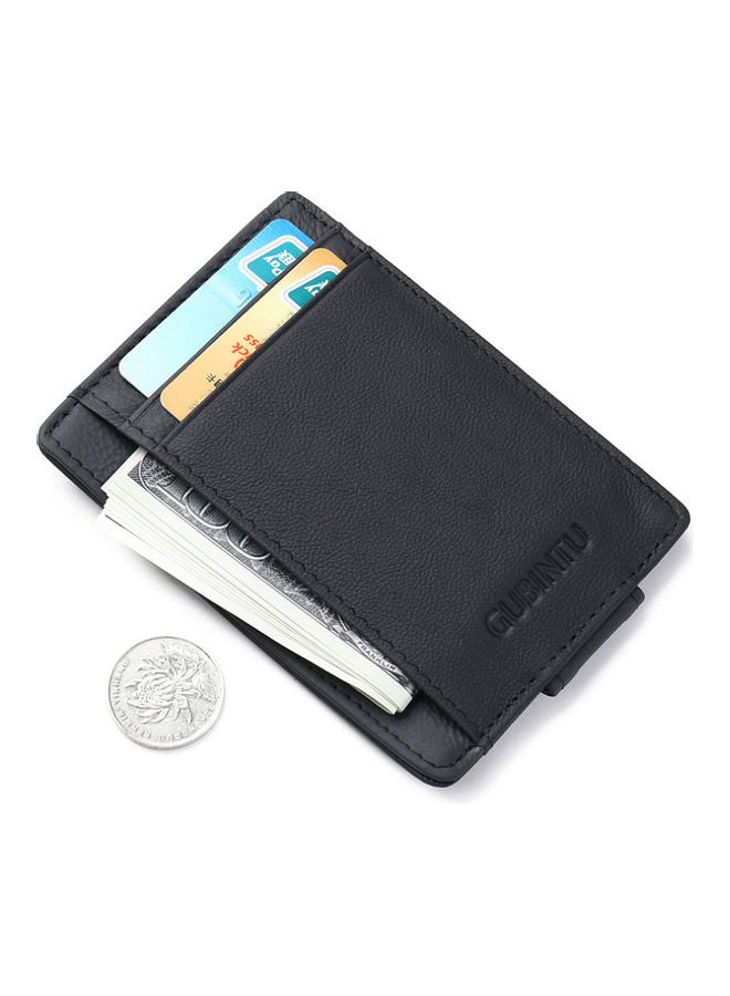 Leather Wallet Black