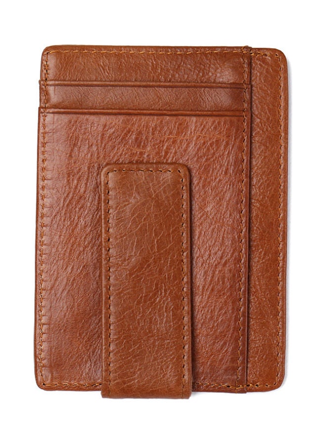 Leather Wallet Brown