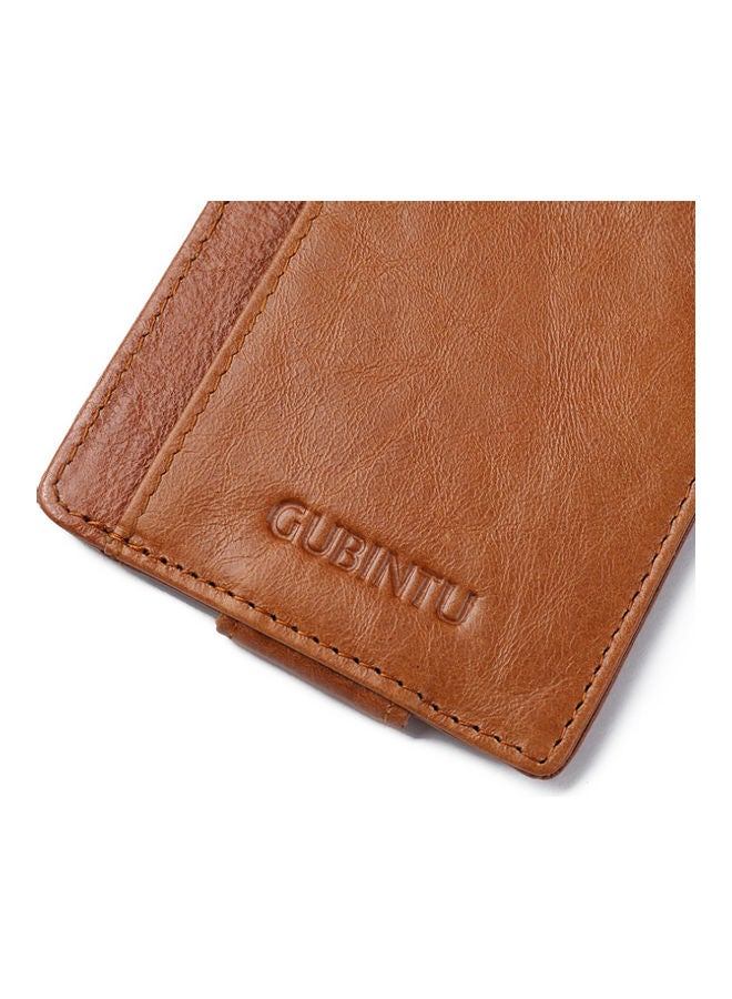 Leather Wallet Brown