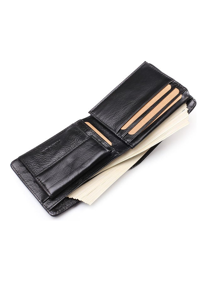 Leather Wallet Black