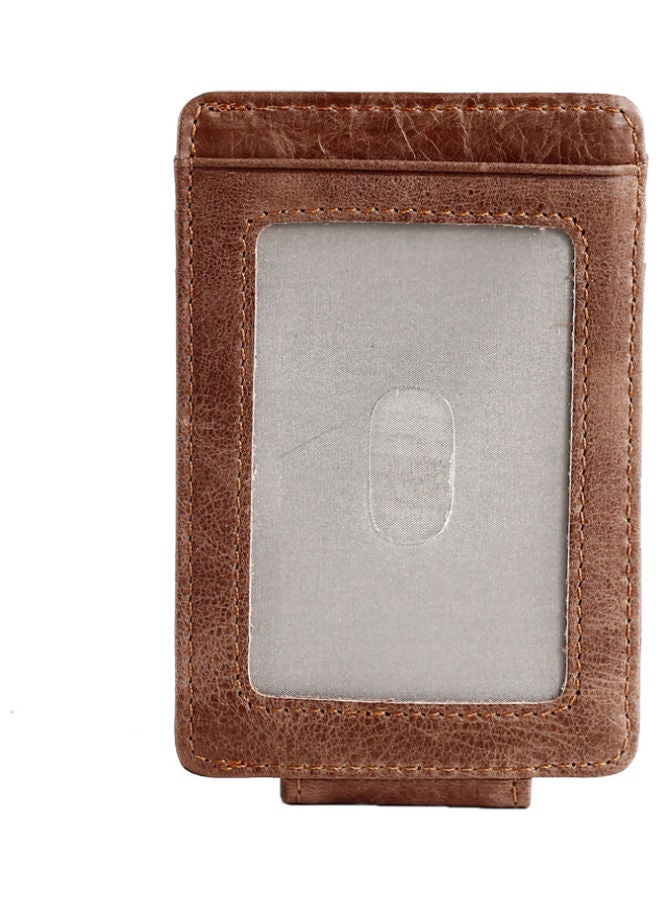 Leather Wallet Light Coffee