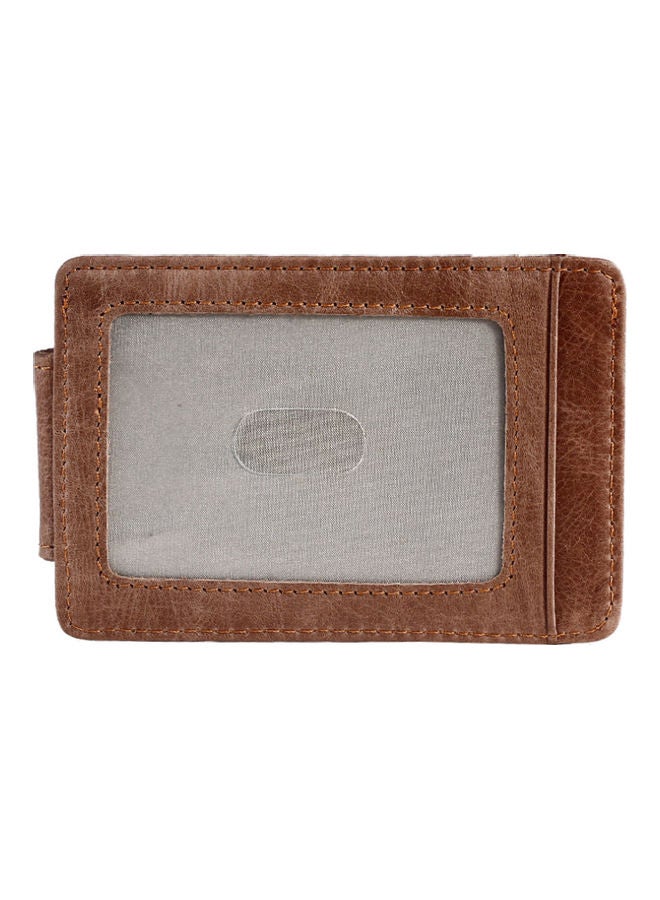 Leather Wallet Light Coffee