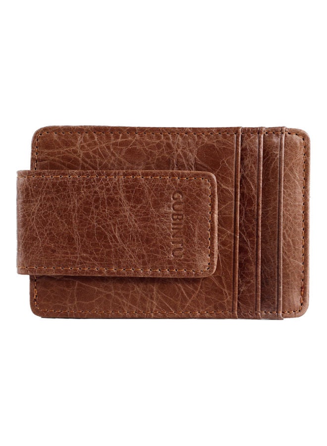 Leather Wallet Light Coffee