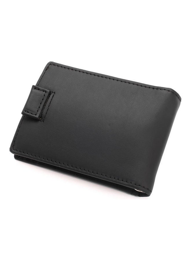 Rfid Bi-Fold Wallet Case Black