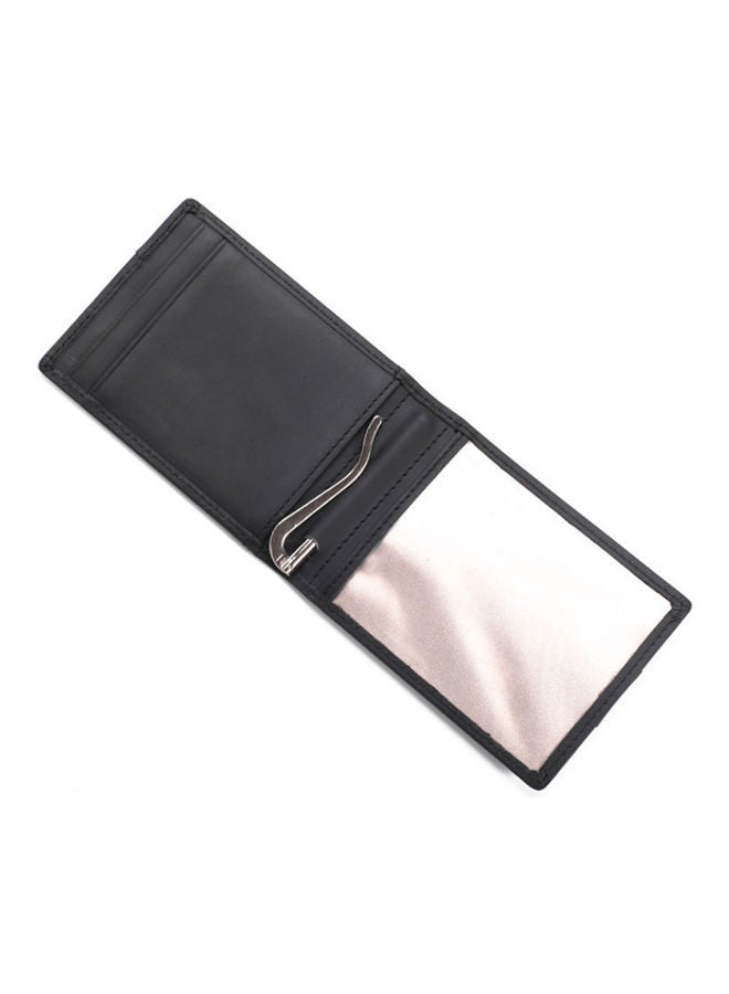 Rfid Bi-Fold Wallet Case Black