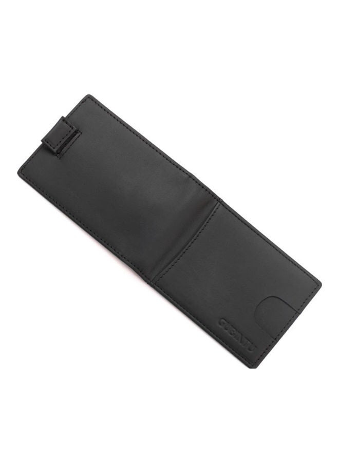 Rfid Bi-Fold Wallet Case Black