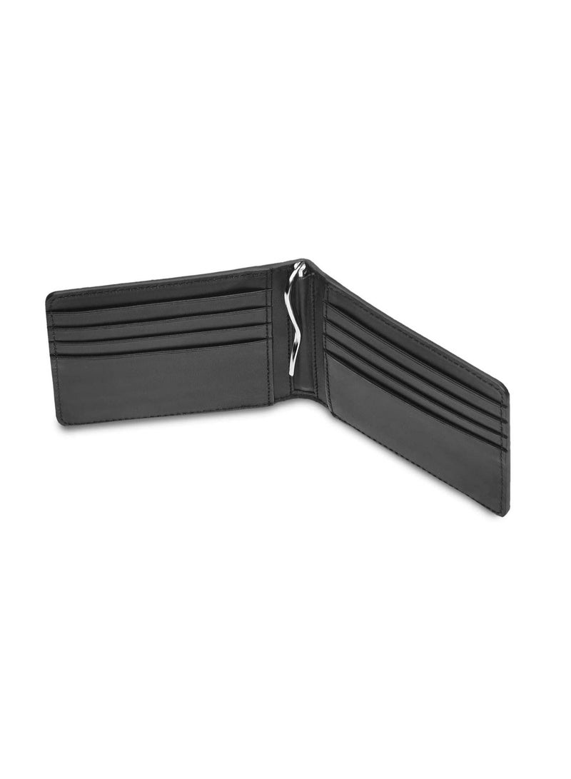 Classic Leather Clip Wallet