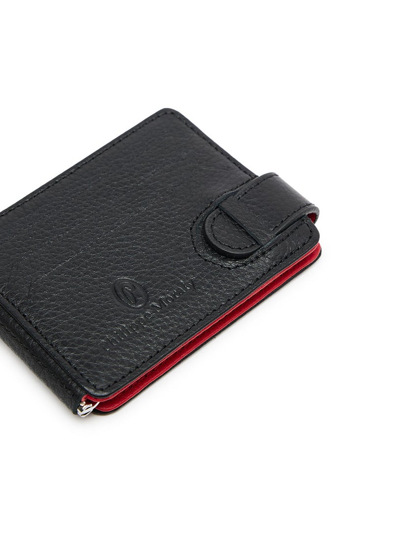 Philippe Moraly Bifold Reversible Money Clip Card Holder