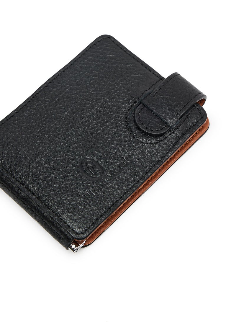 Philippe Moraly Bifold Reversible Money Clip Card Holder