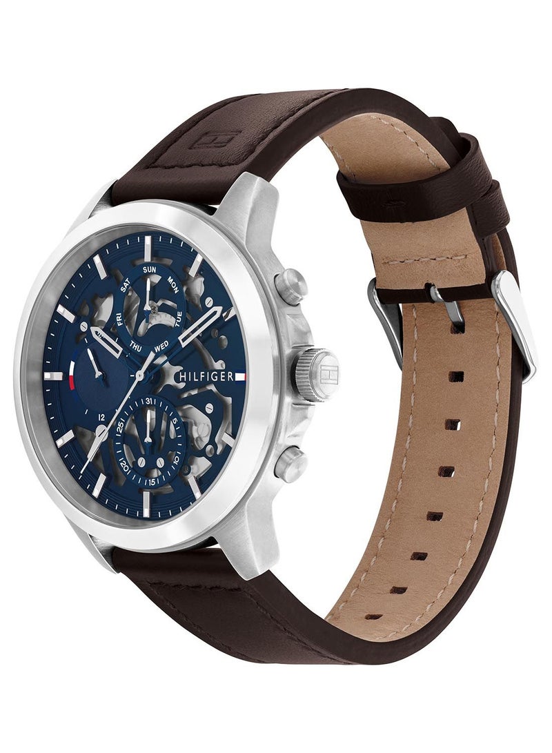 Leather Analog Wrist Watch 1710476