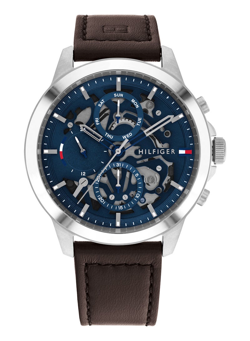 Leather Analog Wrist Watch 1710476