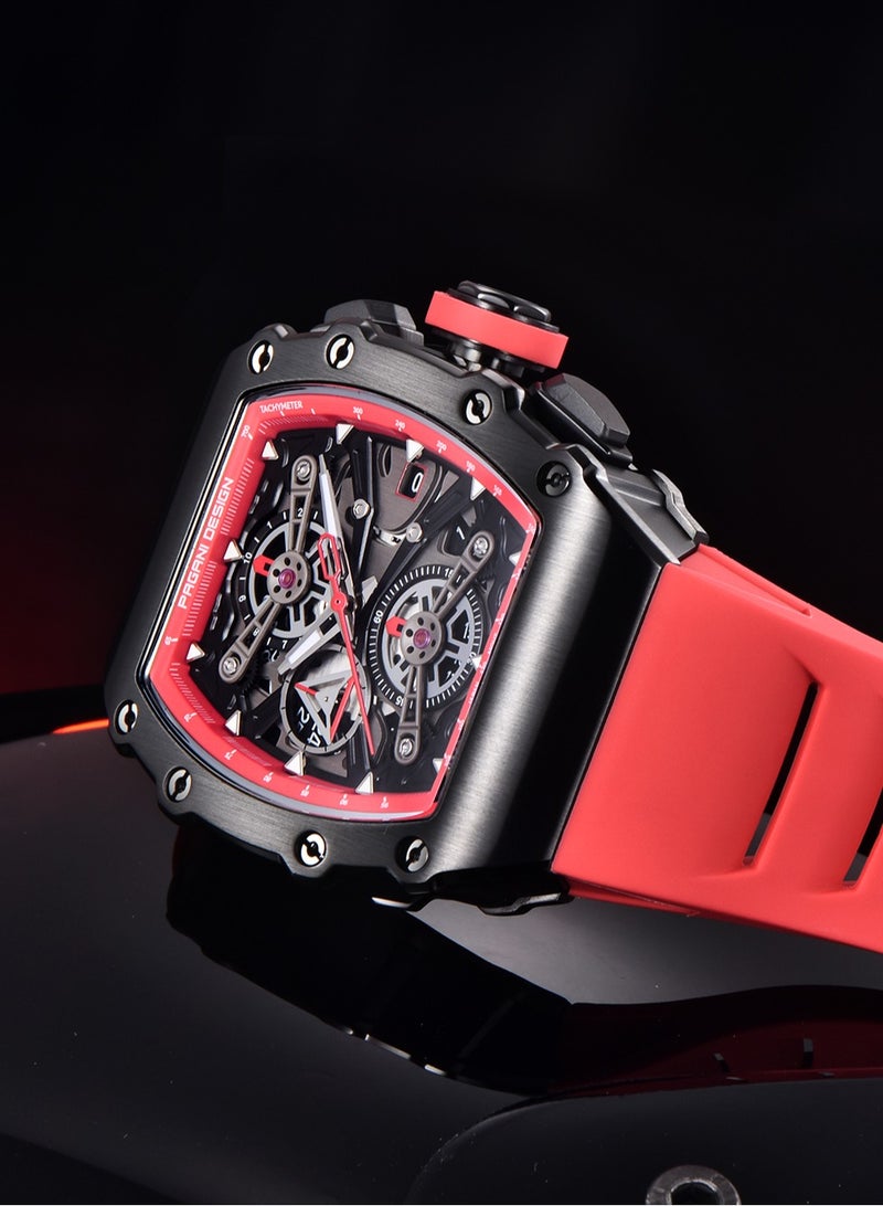 Men's Quartz Watch Chronograph Sports Wristwatch