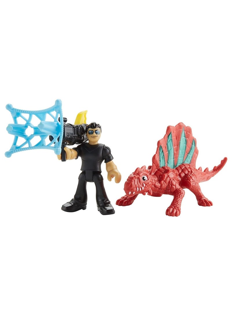 Fisher-Price Imaginext Jurassic World, Dr. Malcolm & Dimetrodon