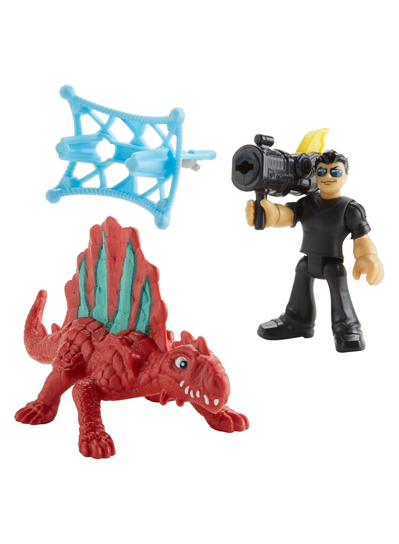 Fisher-Price Imaginext Jurassic World, Dr. Malcolm & Dimetrodon